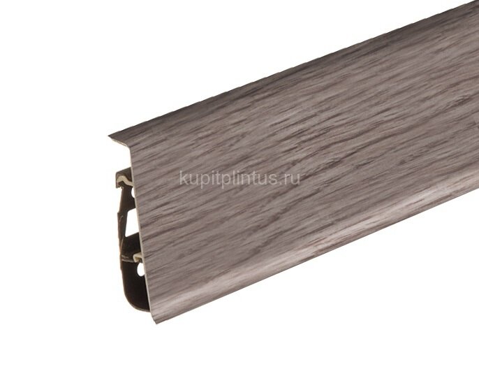 Заказать Напольный плинтус Cezar Hi-Line Prestige 75 мм цвет 317 под дерево 2,5 м 