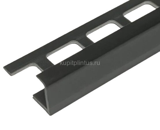 Заказать Раскладка для плитки наружная 8 мм Идеал Deconika Д-Пл8-Н 007-0 черный глянцевый 2.5 м Заказать Раскладка для плитки наружная 8 мм Идеал Deconika Д-Пл8-Н 007-0 черный глянцевый 2.5 м