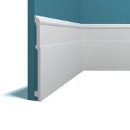 Плинтус напольный Перфект Плюс P115 белый ударопрочный полимер 183х15х2000 мм Плинтус напольный Перфект Плюс P115 белый ударопрочный полимер 183х15х2000 мм