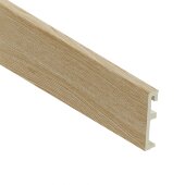 Напольный плинтус 80 мм SALAG ALPHA Desert Oak AP8114 гибридный ПВХ пустынный дуб 2.4 м (80х16х2400 мм)