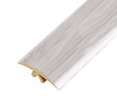 Порог гибкий ПВХ Т-образный Cezar Flex Line 163 Дуб аспен 3 м