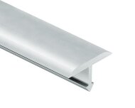 Алюминиевый профиль Т-образный 20 мм полукруглый Gunsen PV37-00 натуральный 2,7 м Алюминиевый профиль Т-образный 20 мм полукруглый Gunsen PV37-00 натуральный 2,7 м