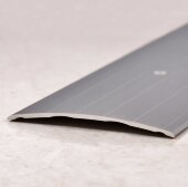 Порог одноуровневый из алюминия ПО-60 серебро матовое 2,7 м Порог одноуровневый из алюминия ПО-60 серебро матовое 2,7 м