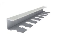 Окантовочный С-профиль алюминиевый 10 мм MP55 24-Серый палисандр 2,7 м