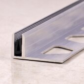 Монтажная планка ПТО-10 из алюминия с резиновой вставкой 2,7 м