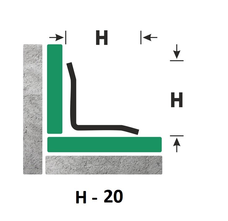 Заказать Уголок из нержавеющей стали 20х20 мм FV 20 P полированная сталь 3 м 