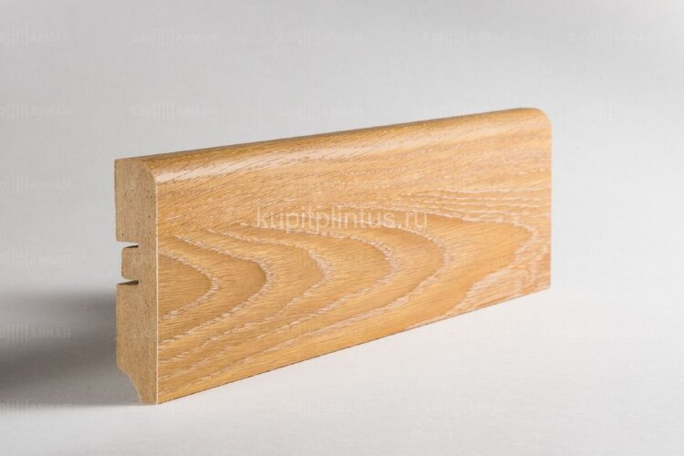 Заказать Плинтус напольный МДФ Hannahholz 80х16 Дуб желтый 2,4 м Заказать Плинтус напольный МДФ Hannahholz 80х16 Дуб желтый 2,4 м