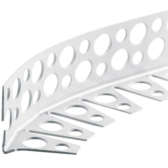 Заказать Арочный уголок штукатурный ПВХ Lemal 25х25 мм Белый 2,5 м 