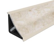 Плинтус для столешницы 14х14 Cezar Mini вогнутый 040 Альхамбра 3 м Плинтус для столешницы 14х14 Cezar Mini вогнутый 040 Альхамбра 3 м