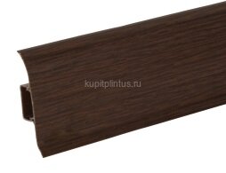 Заказать Плинтус напольный пластиковый IDEAL Комфорт 351 Каштан 2,5 м 