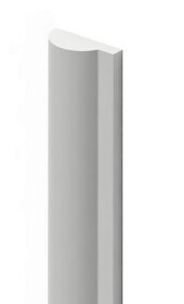 Финишный молдинг 29,3х12 мм Hiwood LF135A NP белый 2,7м