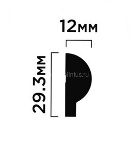 Заказать Финишный молдинг 29,3х12 мм Hiwood LF135A NP белый 2,7м Заказать Финишный молдинг 29,3х12 мм Hiwood LF135A NP белый 2,7м