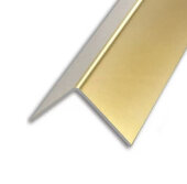 Алюминиевый уголок 29х29 мм ПБ29х29х1 золото матовое 3 м Алюминиевый уголок 29х29 мм ПБ29х29х1 золото матовое 3 м