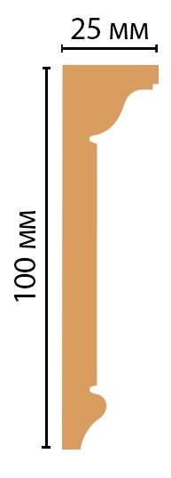 Заказать Потолочный карниз Decomaster Арт Деко D215-195 Черный 100х25х2400 мм Заказать Потолочный карниз Decomaster Арт Деко D215-195 Черный 100х25х2400 мм