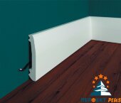Напольный плинтус Перфект Плюс P19 69 мм 2 м Напольный плинтус Перфект Плюс P19 69 мм 2 м