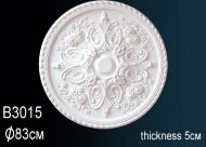 Потолочная розетка Перфект B3015 830 мм