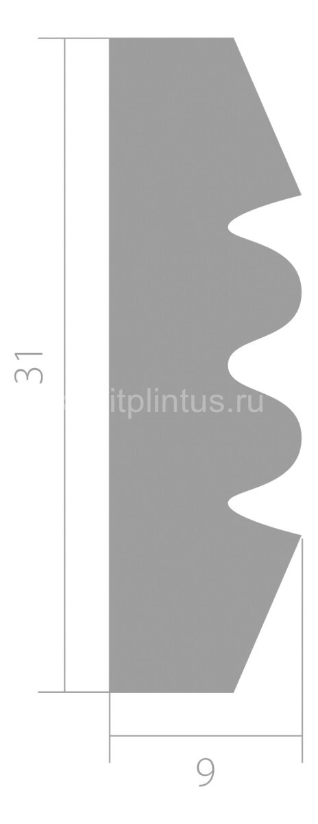 Заказать Молдинг ЛДФ 9х31 мм Ultrawood U 011 2,2 м Заказать Молдинг ЛДФ 9х31 мм Ultrawood U 011 2,2 м
