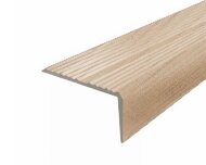 Угловой порог алюминиевый Д13 КД Сосна (декорированный) 2,7 м Угловой порог алюминиевый Д13 КД Сосна (декорированный) 2,7 м