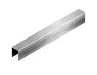 П-профиль 8х5х8 мм из нержавеющей стали NEEXY PVS95-01 BR браш 2.7м