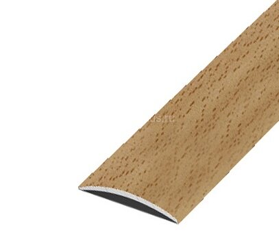 Заказать Порог из декорированного алюминия А39 КД Бук светлый 2,7 м Заказать Порог из декорированного алюминия А39 КД Бук светлый 2,7 м