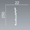 Заказать Плинтус 22х250 мм Orac Decor Duropolymer SX193 2 м Заказать Плинтус 22х250 мм Orac Decor Duropolymer SX193 2 м