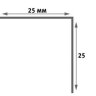 Заказать Штукатурный уголок ПВХ Lemal 25х25 мм Белый 3 м Заказать Штукатурный уголок ПВХ Lemal 25х25 мм Белый 3 м