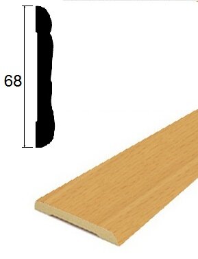 Заказать Наличник фигурный ПВХ Lemal 22068 68 мм Цвет 0042 Бук 2,2 м Заказать Наличник фигурный ПВХ Lemal 22068 68 мм Цвет 0042 Бук 2,2 м