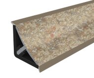 Плинтус для столешницы 14х14 Cezar Mini вогнутый 039 Золотой песок 3 м Плинтус для столешницы 14х14 Cezar Mini вогнутый 039 Золотой песок 3 м