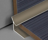 Профиль для плитки внутренний алюминий 12 мм PV29-06 бронза матовая 2,7 м