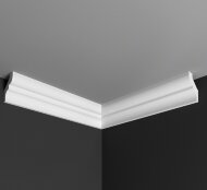 Угол внутренний к плинтусу Де-Багет П 02 30/35 (18*4) белый Угол внутренний к плинтусу Де-Багет П 02 30/35 (18*4) белый