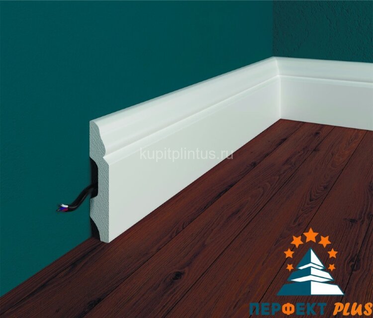 Заказать Напольный плинтус Перфект Плюс P27 59 мм 2 м Заказать Напольный плинтус Перфект Плюс P27 59 мм 2 м