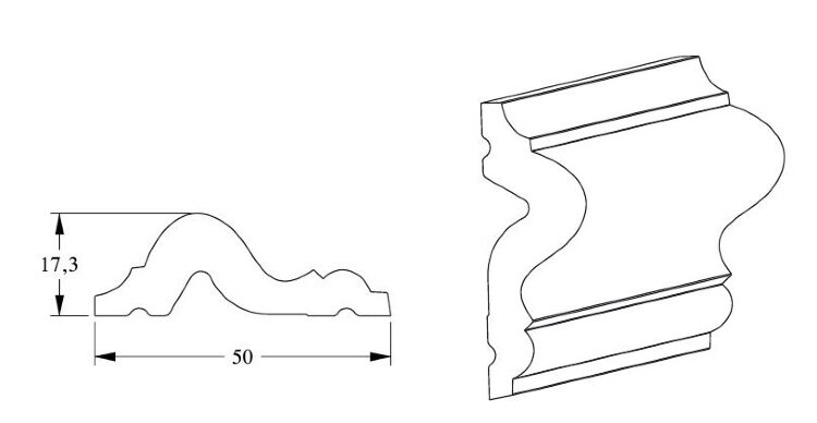 Заказать Молдинг гибкий Orac Decor Duropolymer Flex PX175F 2 м Заказать Молдинг гибкий Orac Decor Duropolymer Flex PX175F 2 м