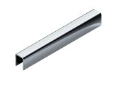 П-профиль 8х5х8 мм из нержавеющей стали NEEXY PVS95-03 MR зеркальный 2.7м