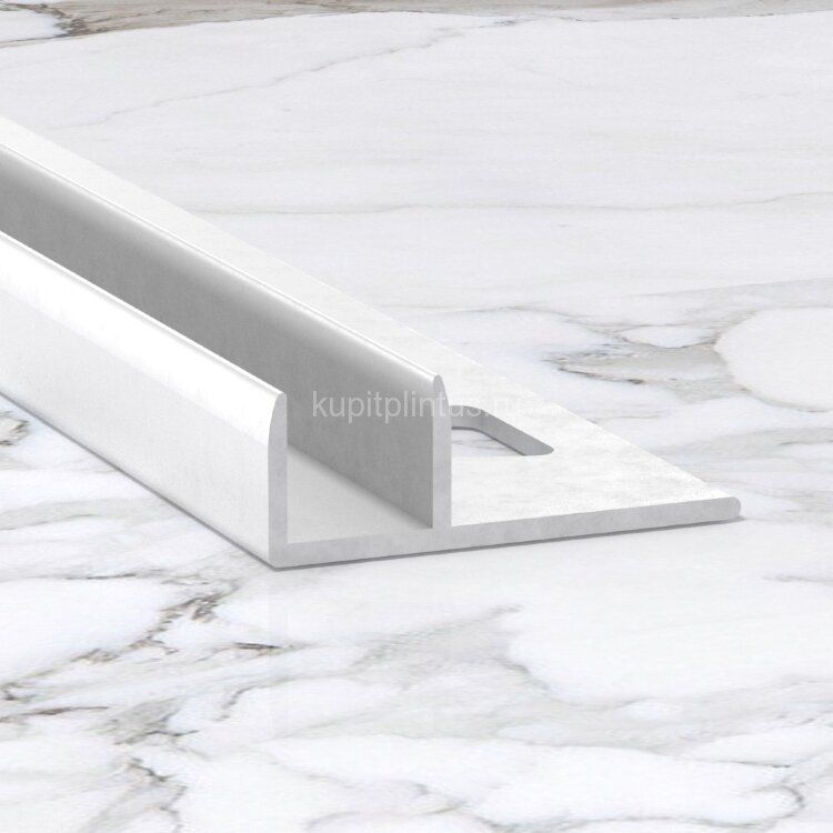 Заказать Алюминиевый П-профиль для стекла 10х10 мм ПО-211-01 серебро глянец 2.7 м Заказать Алюминиевый П-профиль для стекла 10х10 мм ПО-211-01 серебро глянец 2.7 м