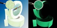 Абразивная лента светящаяся самоклеящаяся Antislip System 25 мм крупная зернистость Фотолюминисцентная ролик 18,3 м Абразивная лента светящаяся самоклеящаяся Antislip System 25 мм крупная зернистость Фотолюминисцентная ролик 18,3 м