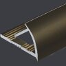 Заказать C-образный профиль алюминий для плитки 12 мм PV09-10 коричневый матовый 2,7 м Заказать C-образный профиль алюминий для плитки 12 мм PV09-10 коричневый матовый 2,7 м