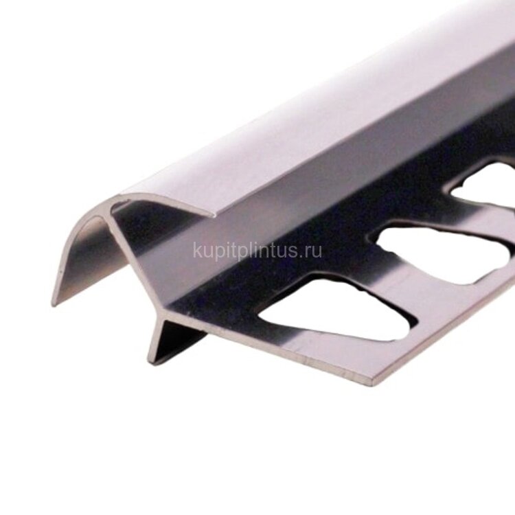 Заказать Профиль алюминиевый под плитку фигурный ПО-12х12 Серебро глянцевое 2,7 м Заказать Профиль алюминиевый под плитку фигурный ПО-12х12 Серебро глянцевое 2,7 м