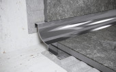Внутренний профиль из нержавеющей стали для плитки 8 мм FWR 8 P полированная сталь 2,7 м