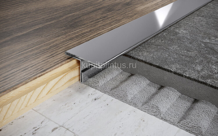 Заказать Т-образный профиль нержавеющая сталь 30 мм FT 30 P полированная сталь 2,7 м 