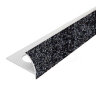 Профиль внешний ПВХ для плитки Cezar 10 мм 211 Черный гранит 2,5 м