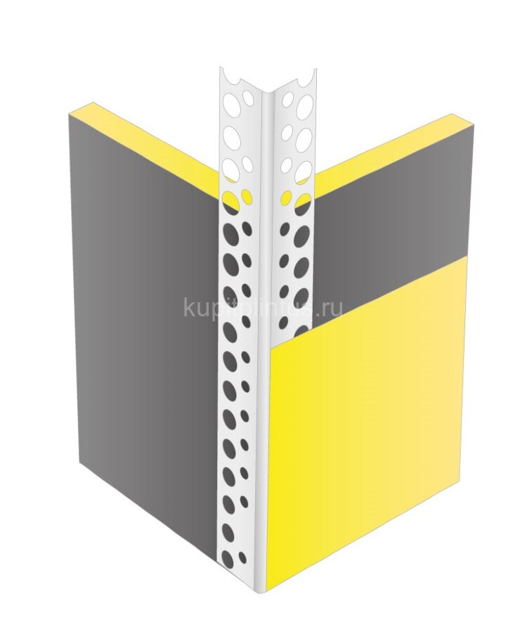 Заказать Уголок штукатурный ПВХ Cezar Эко 25х25 мм Белый 3 м Заказать Уголок штукатурный ПВХ Cezar Эко 25х25 мм Белый 3 м