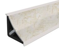 Плинтус для столешницы 14х14 Cezar Mini вогнутый 038 Иерусалимский песок 3 м Плинтус для столешницы 14х14 Cezar Mini вогнутый 038 Иерусалимский песок 3 м