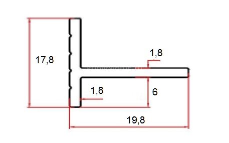 Заказать Алюминиевый микроплинтус Евротрим 7628.01 серебро анодированный 2 м Заказать Алюминиевый микроплинтус Евротрим 7628.01 серебро анодированный 2 м