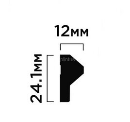 Заказать Финишный молдинг 24,1х12 мм Hiwood LF136A NP белый 2,7м Заказать Финишный молдинг 24,1х12 мм Hiwood LF136A NP белый 2,7м