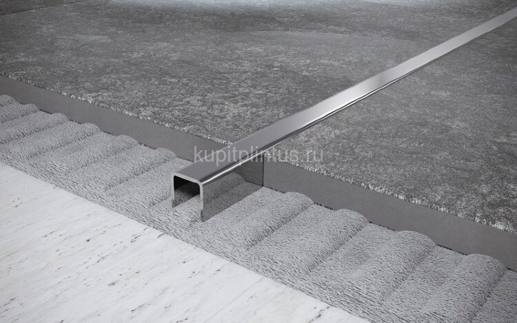 Заказать Стальной П-профиль 10х10 FSUP10-P полированный 2,7м Заказать Стальной П-профиль 10х10 FSUP10-P полированный 2,7м