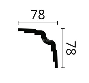 Заказать Карниз NMC WT25 78х78 2 м 