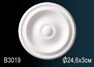 Потолочная розетка Перфект B3019 243 мм Потолочная розетка Перфект B3019 243 мм