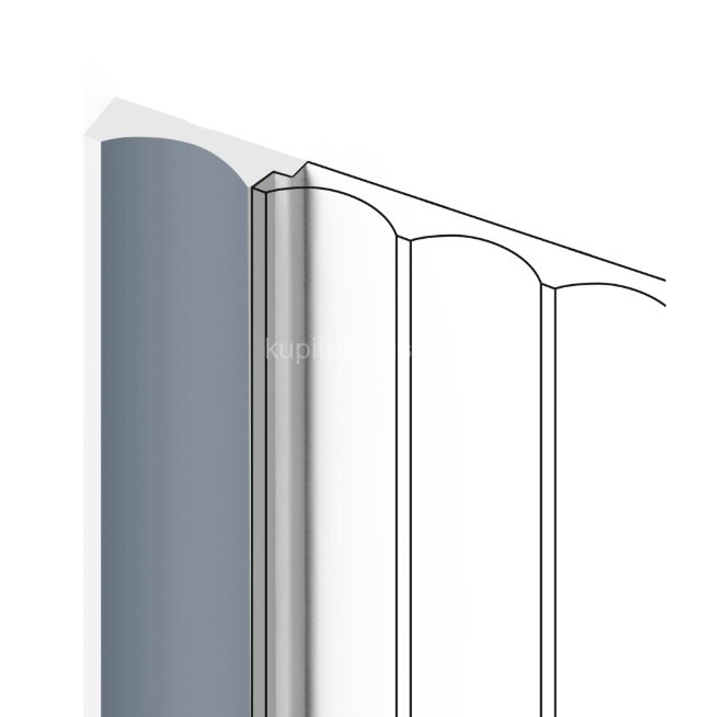 Заказать Финишный молдинг 12х32 мм HiWood LF139A BU29 серый 2,7 м Заказать Финишный молдинг 12х32 мм HiWood LF139A BU29 серый 2,7 м