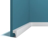 Напольный плинтус 25х40 мм Перфект Плюс P87 белый 2 м Напольный плинтус 25х40 мм Перфект Плюс P87 белый 2 м