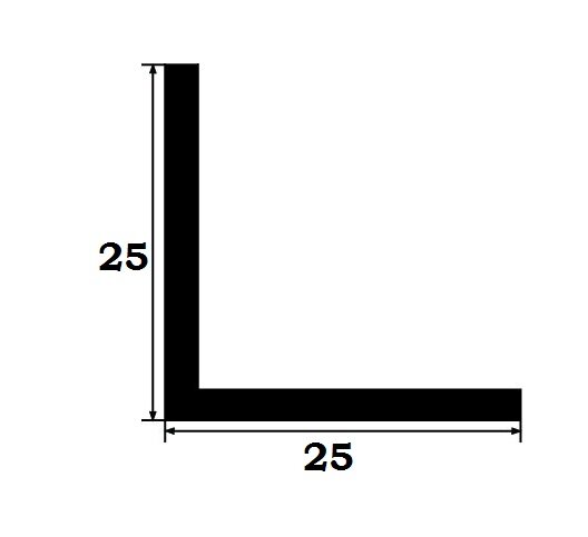 Заказать Уголок из латуни Yakamoz ЛП (уголок)-25х25 латунь шлифованная 2,7 м 